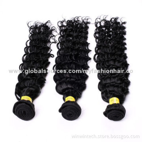 Very Cheap! Best 5A Unprocessed Brazilian Malaysian Peruvian Indian Virgin Deep WeavesNew